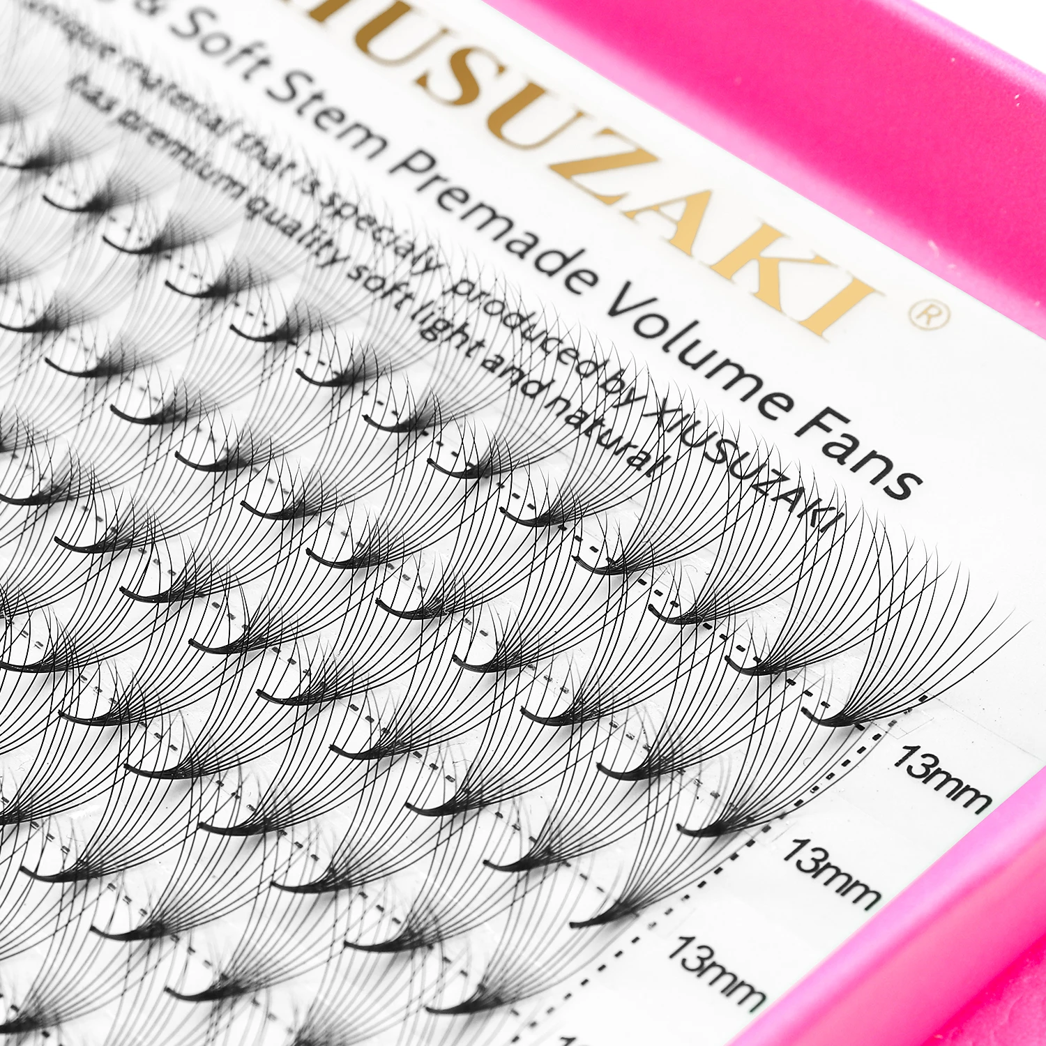 Eyelash Extension Russian - XIUSUZAKI 16 Linii Gotowe Kępki Rzęs