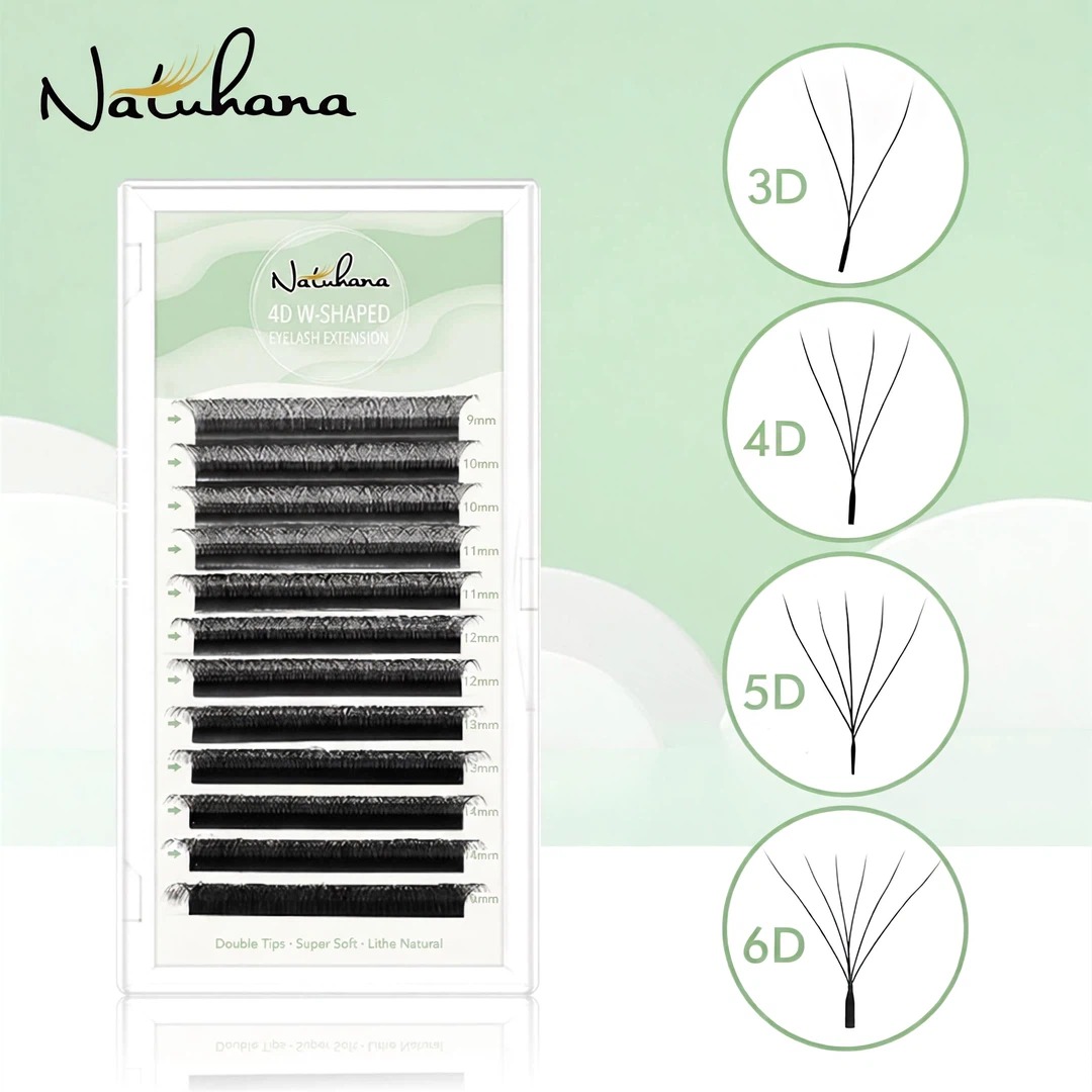 Eyelash Extension Russian - 3D 4D 5D 6D W Shaped