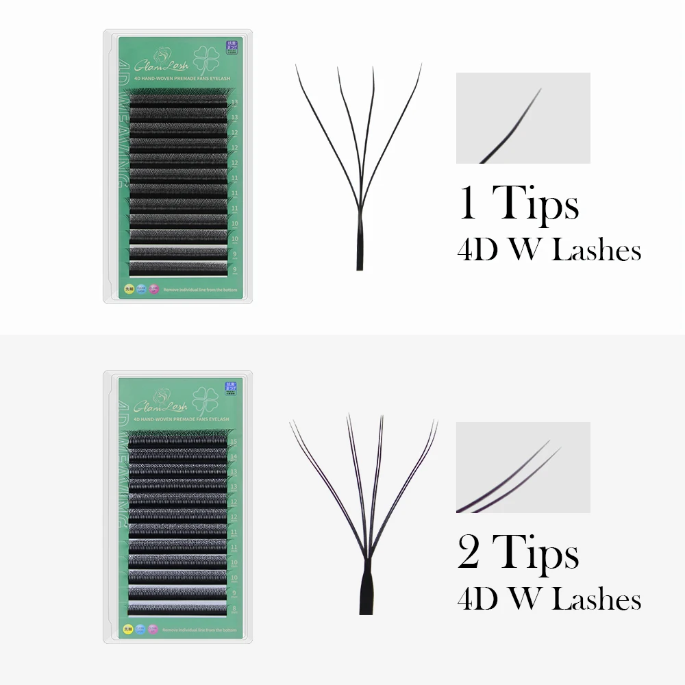 GLAMLASH 4D W Shape Eyelash Ex – Eyelash Extension For Asian Eyes recenzja i cena