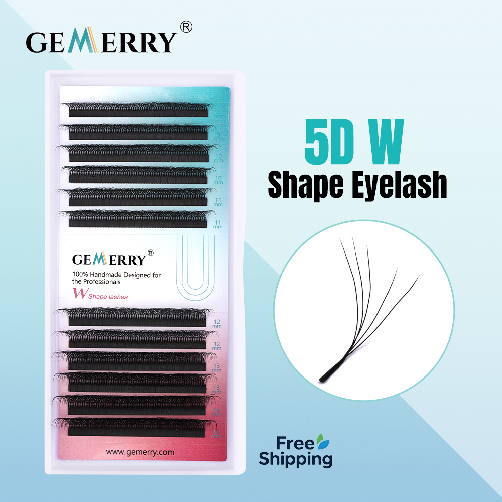 GEMERRY 5D W Shape Sztuczne Rz – Eyelash Extension Human Hair recenzja i cena